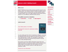 Tablet Screenshot of aboutpublishinggroup.com